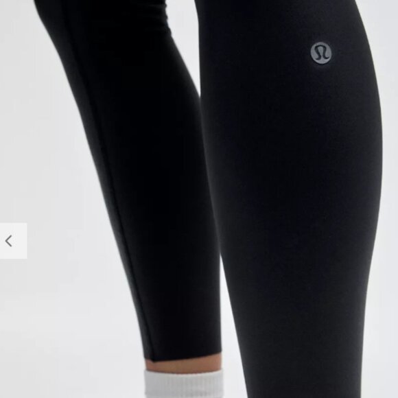 Lululemon Ultralu Cut-Out High-Rise Tight 25" Black, size 10 - Picture 10 of 10